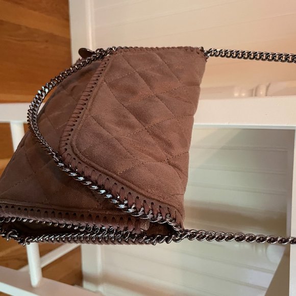 Stella McCartney Falabella Quilted Shaggy Mini Bag - Picture 2 of 7